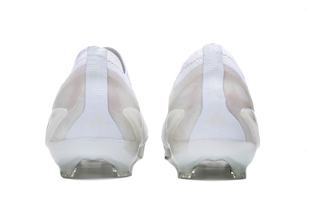 Messi Series Ballon d'Or Knitted Waterproof FG No Lace All White