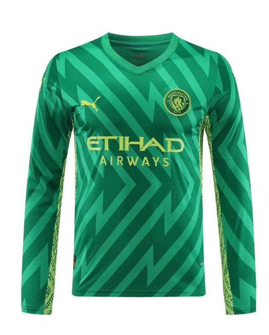 Manchester City GoalKeeper 23/24 Home Jersey - Long sleeves