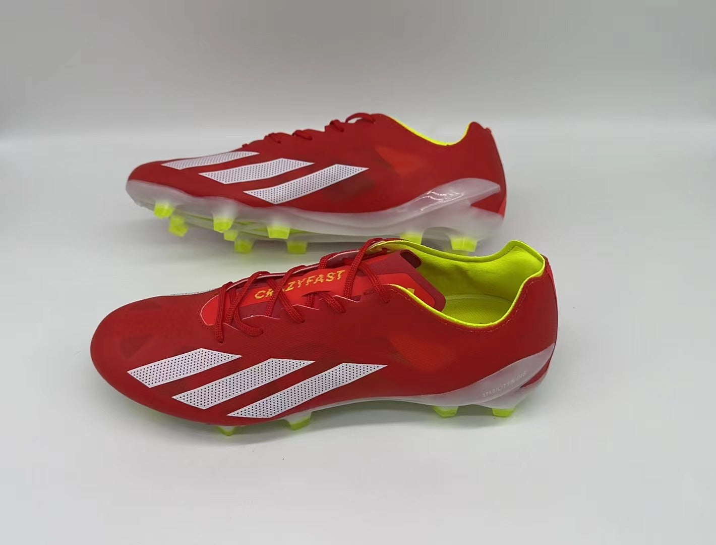 Messi Series Ballon d'Or Knitted Waterproof FG No Lace Red