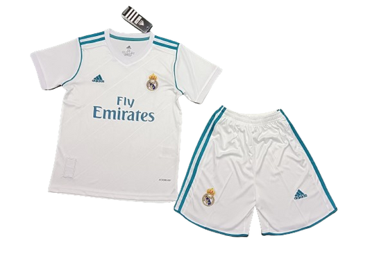 Real Madrid 17/18 Youth Home Full Kit