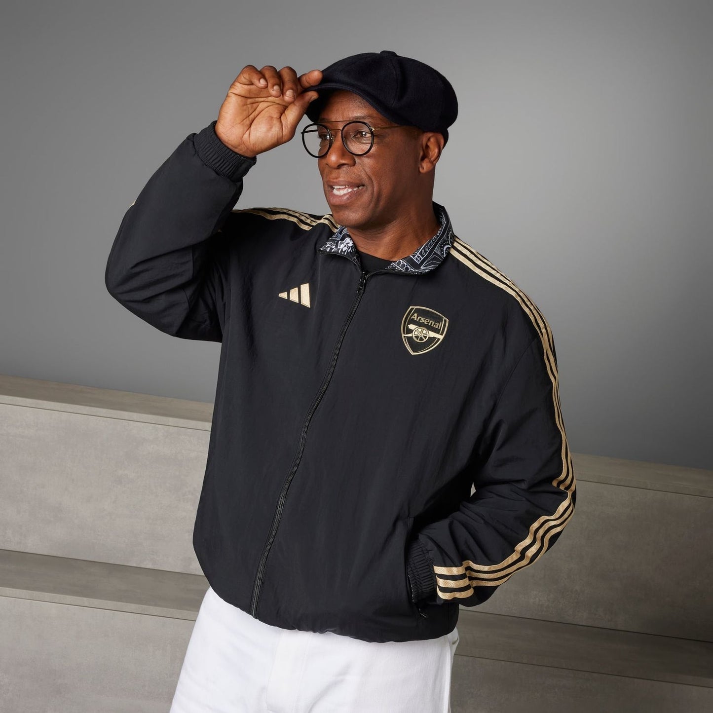 Arsenal x Ian Wright Reversible Jacket