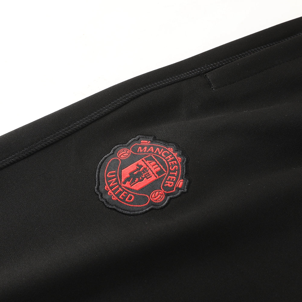 Manchester United 23/24 Full-Zip TrackSuit = Black