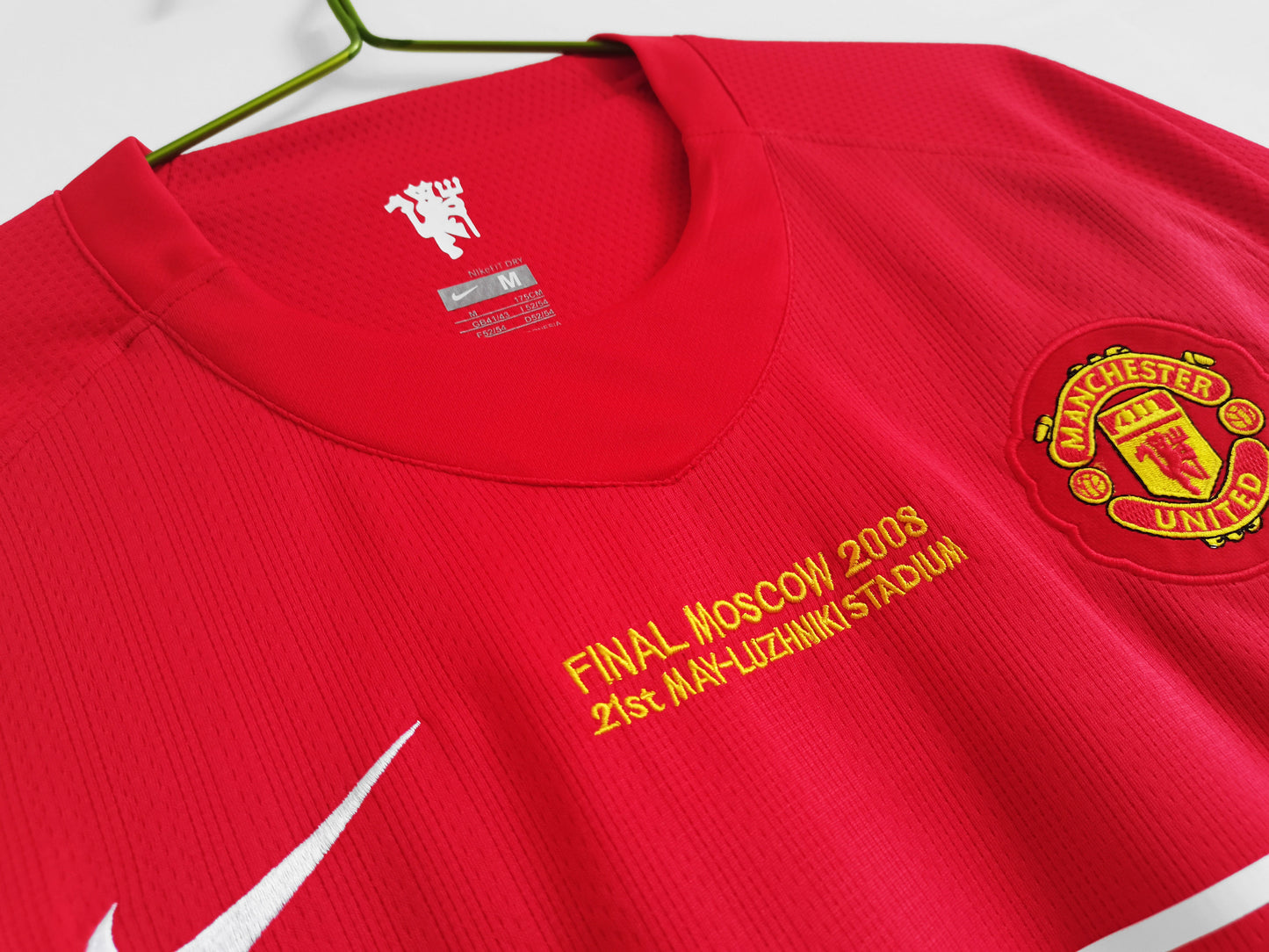 Manchester United 07/08 Long Sleeves Home Jersey