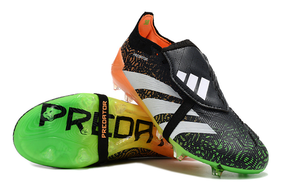 PREDATOR ACCURACY+ FG Black, Orange, Green and White