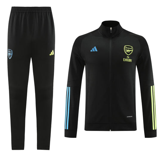 Arsenal 23/24 Full-Zip TrackSuit - Black