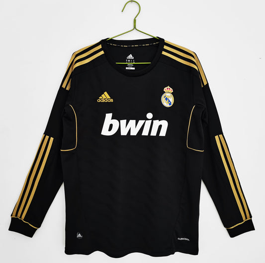 Real Madrid Long Sleeves 11/12 Away Jersey