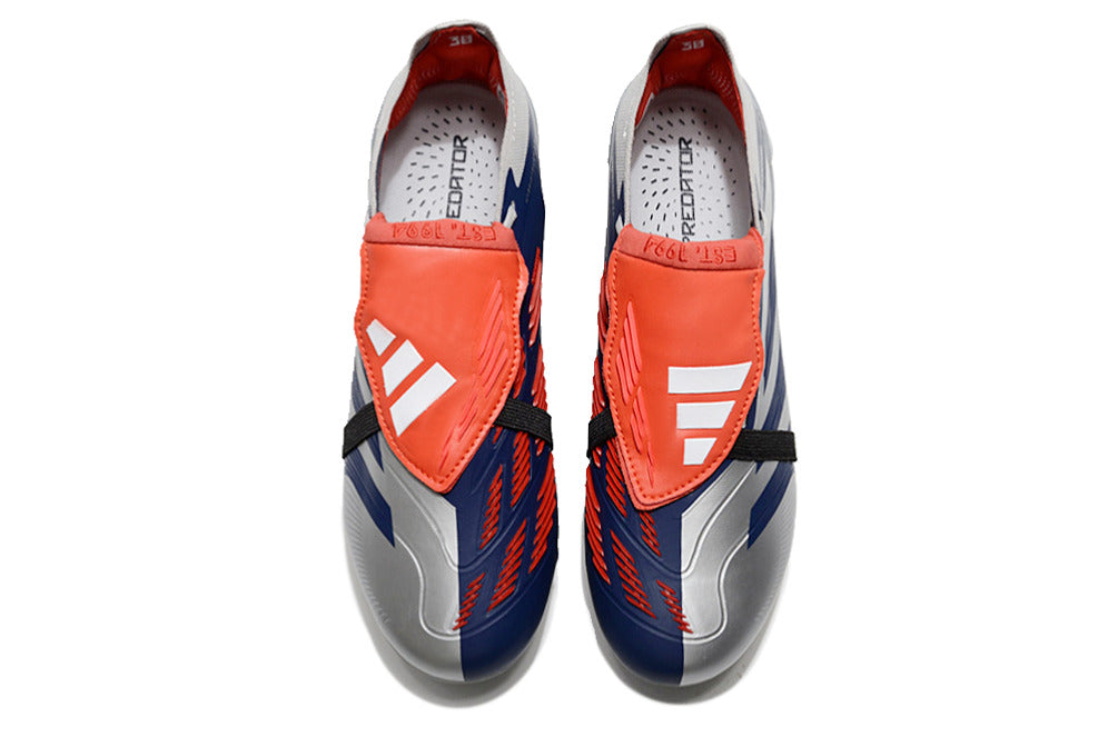 PREDATOR ACCURACY+ FG Silver, Blue and Orange