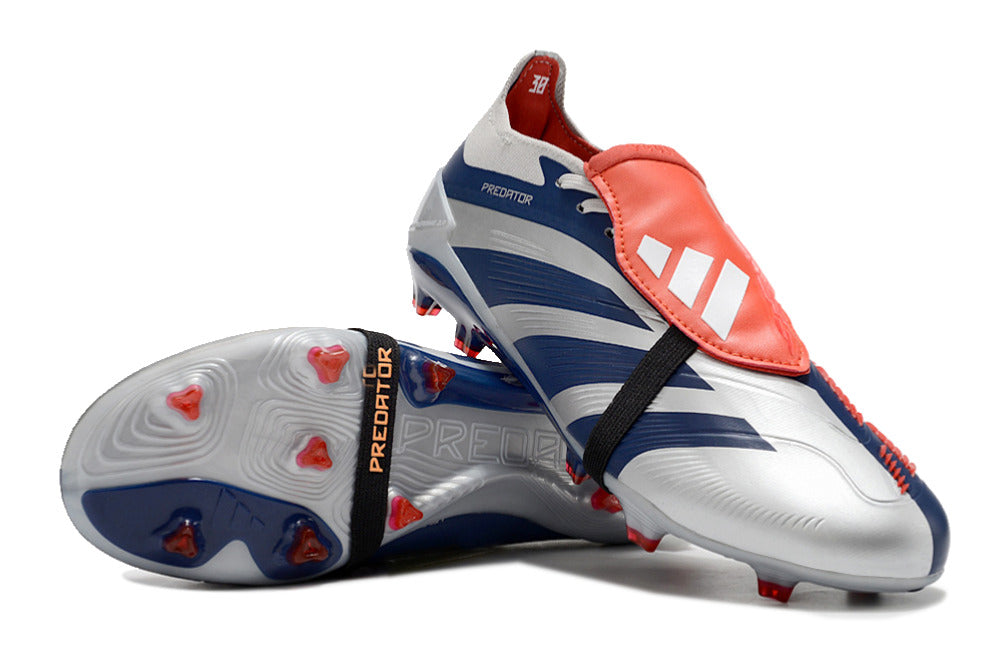 PREDATOR ACCURACY+ FG Silver, Blue and Orange