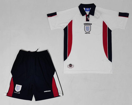 England 1998 Youth Home Full Kit