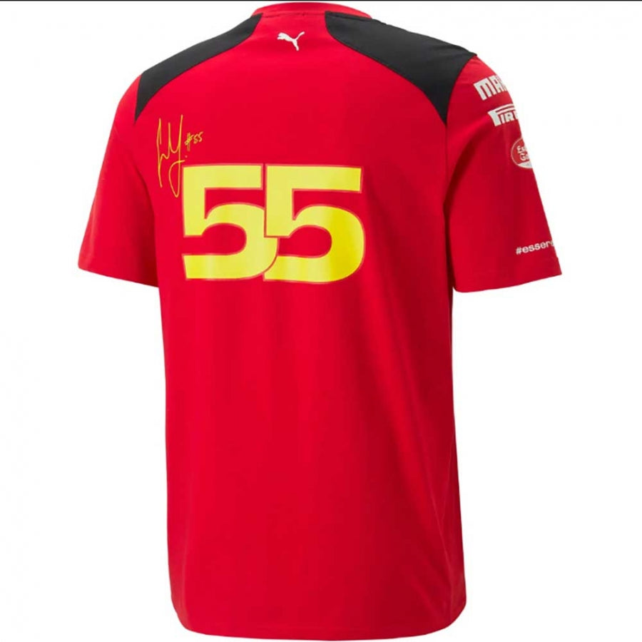 Scuderia Ferrari F1 Carlos Sainz Team Tee 2023