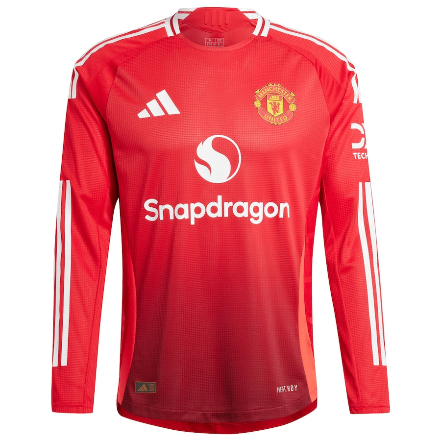 Manchester United 24/25 Long Sleeves Home Jersey