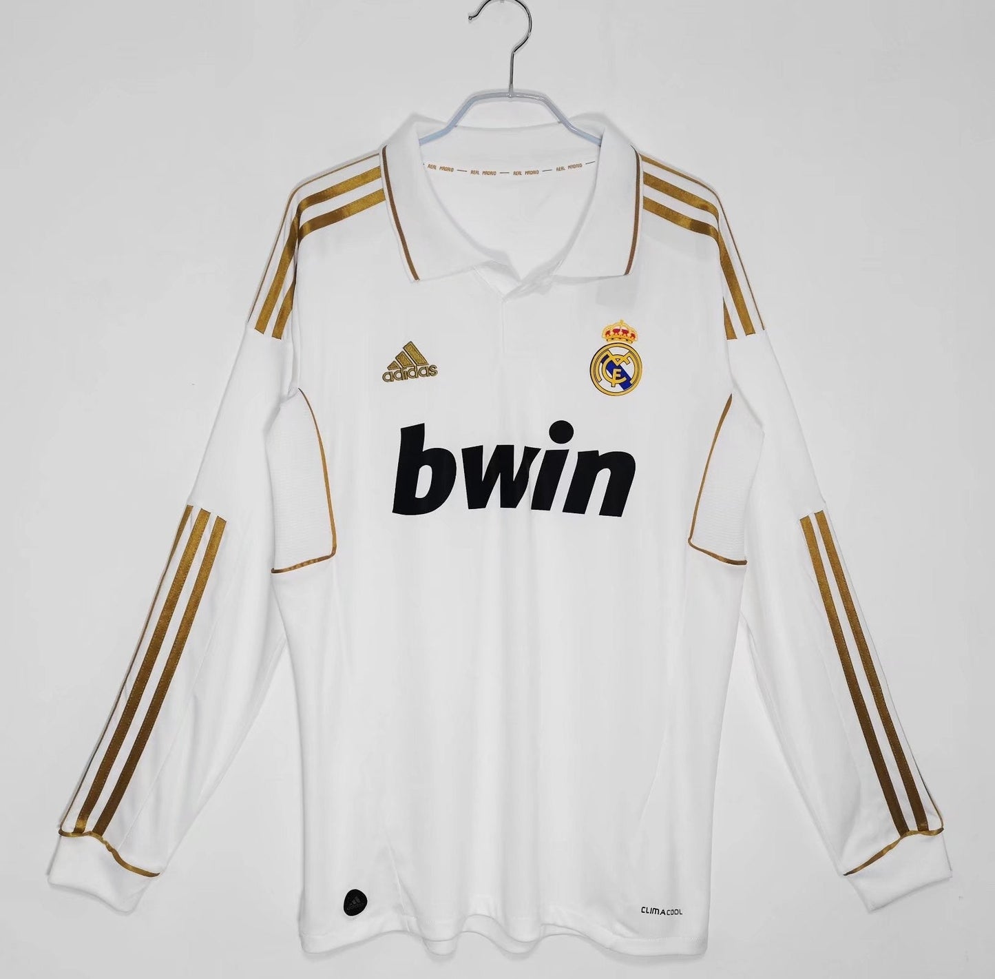 Real Madrid 11/12 Long Sleeves Home jersey