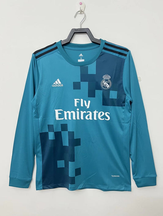 Real Madrid 17/18 Long Sleeves Third Jersey