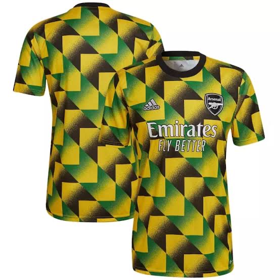 Arsenal Jamaica Pre-Match 22/23 Jersey