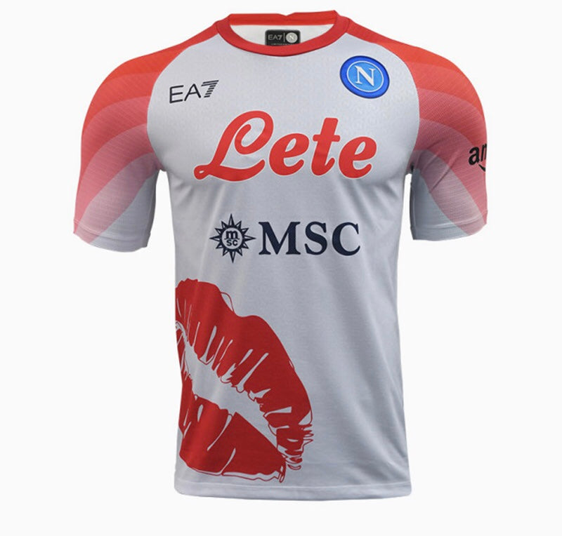 SSC Napoli Valentine's Day 2023 Season Jersey