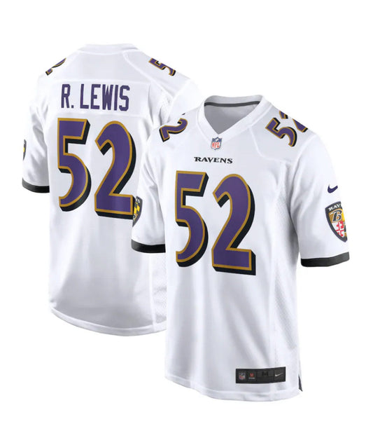 Baltimore Ravens 2023 white NFL Jersey