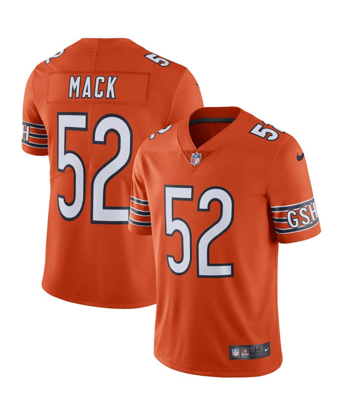 Chicago Bears 2023 Orange NFL Jersey