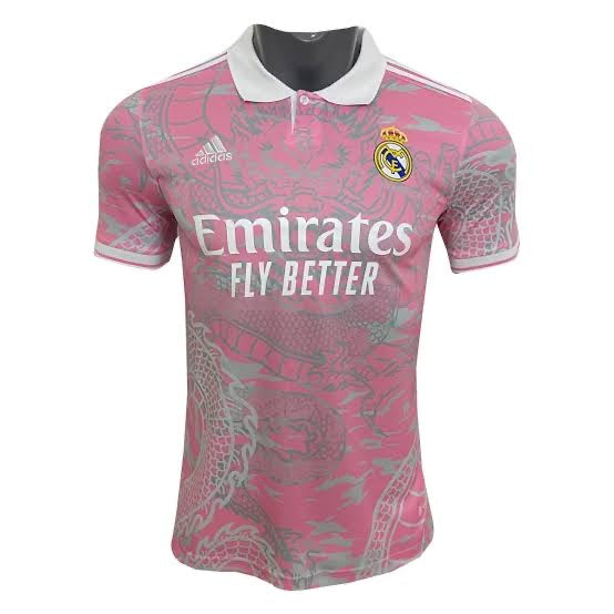 Real Madrid 23/24 Pink Dragon Jersey