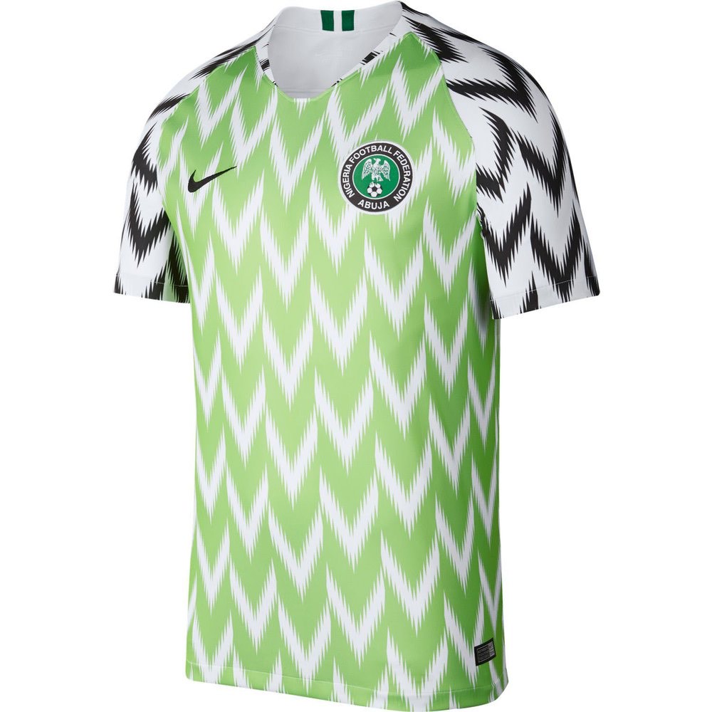 Nigeria 2018 World Cup Home Jersey