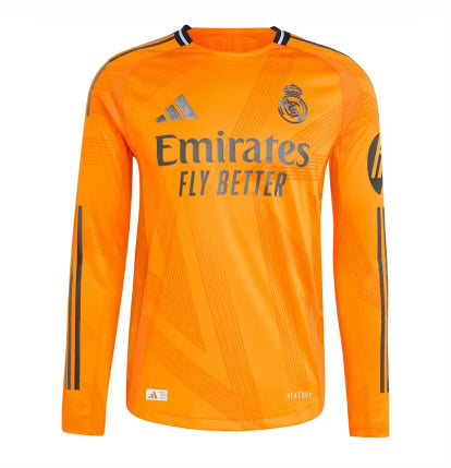 Real Madrid 24/25 Long Sleeves Away Jersey