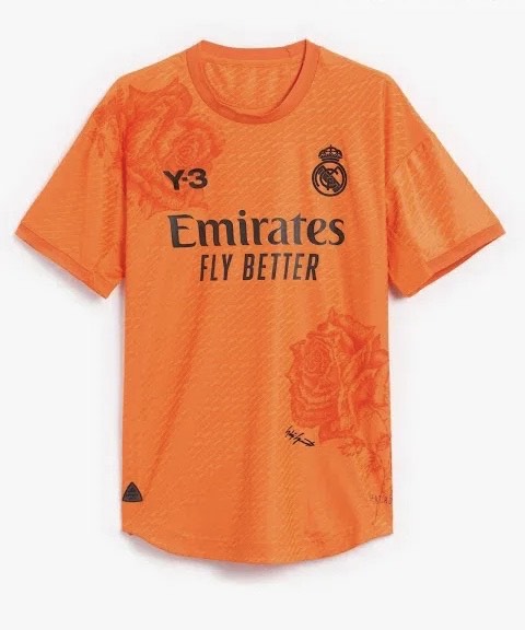 Real Madrid 23/24 GoalKeeper Fourth Jersey - (Orange)