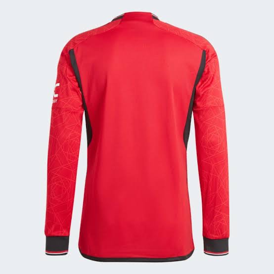 Manchester United 23/24 Long Sleeves Home Jersey