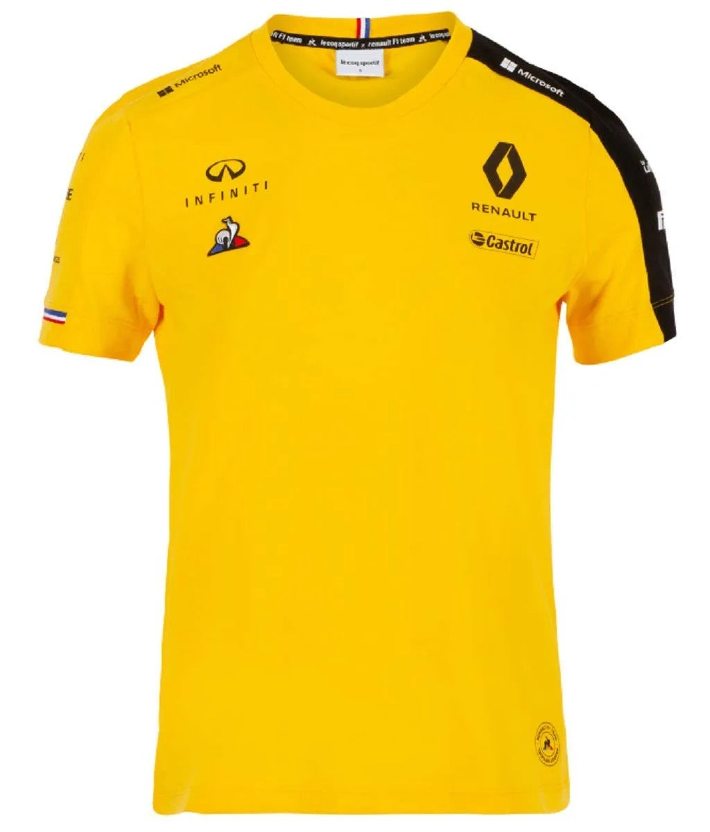 Renault 2019 F1 Team T-shirt - Yellow