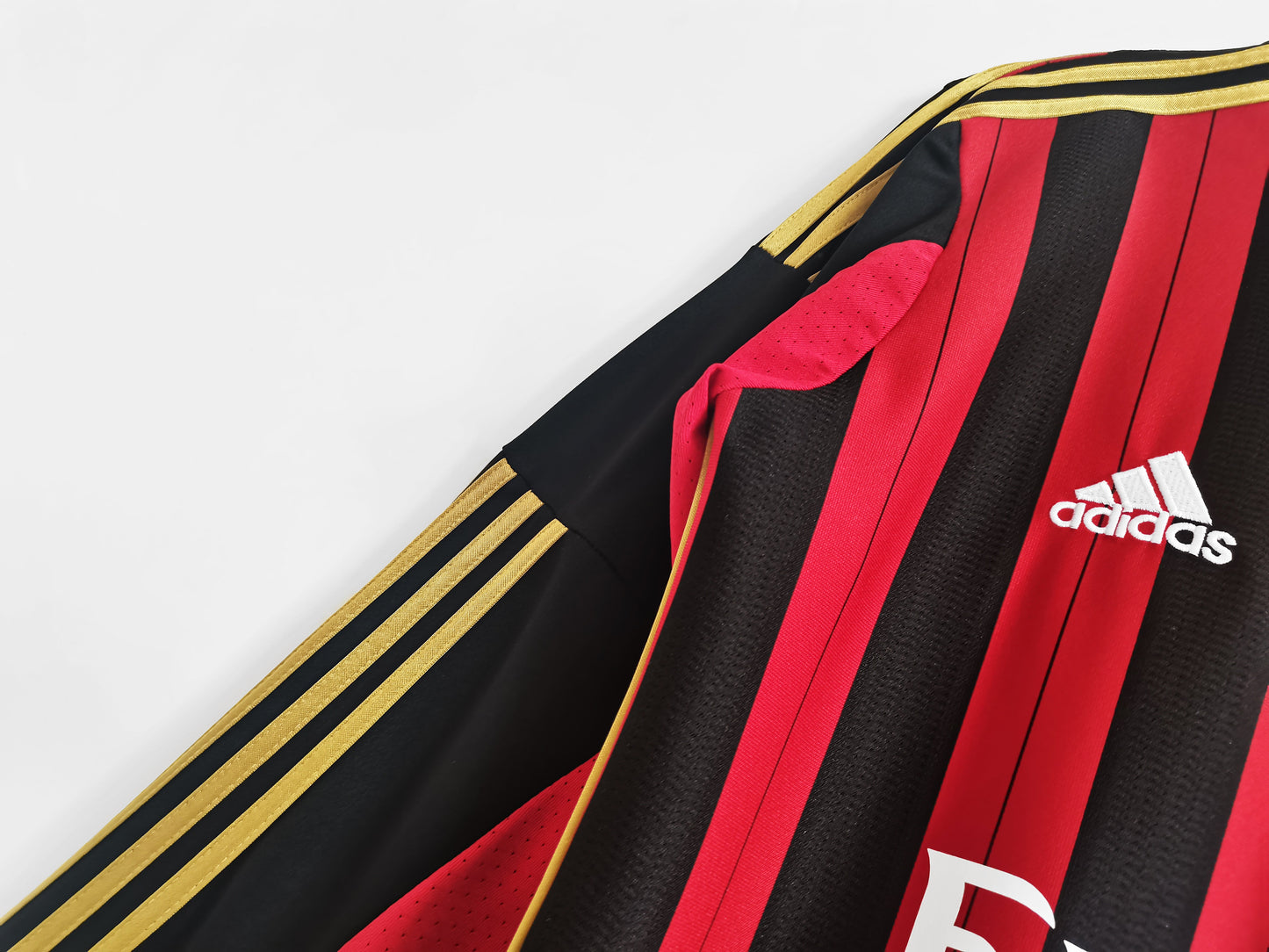 AC Milan 13/14 Long Sleeves Home Jersey