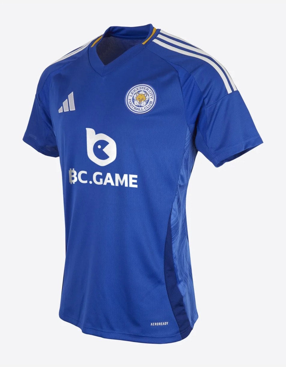 The Leicester City 24/25 Home Jersey