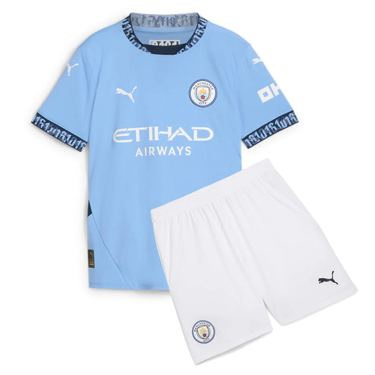 Manchester City 24/25 Youth Home Full Kit