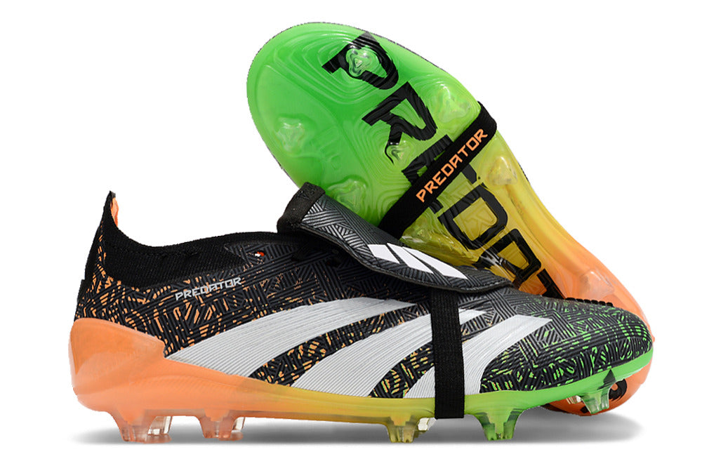 PREDATOR ACCURACY+ FG Black, Orange, Green and White