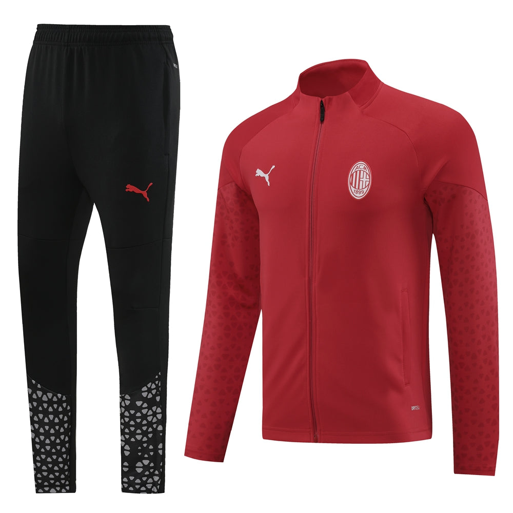 AC Milan 23/24 Full-Zip TrackSuit