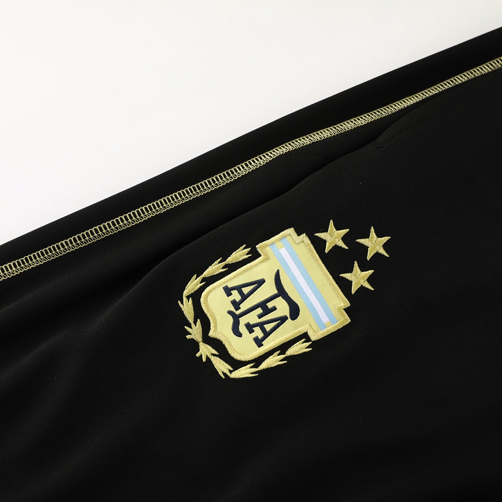 Argentina 23/24 Half-Zip Tracksuit - Black