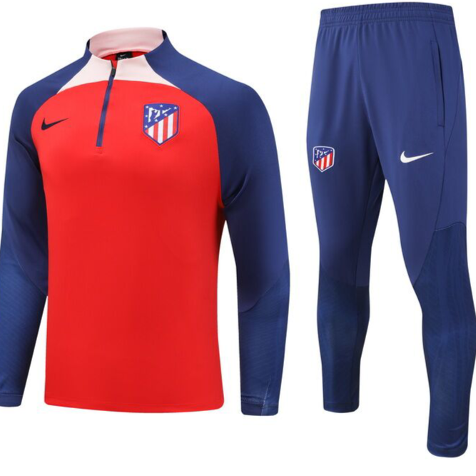 Atlántico Madrid 23/24 Half-Zip Youth TrackSuit