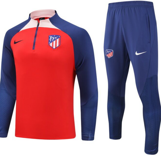 Atlántico Madrid 23/24 Half-Zip Youth TrackSuit