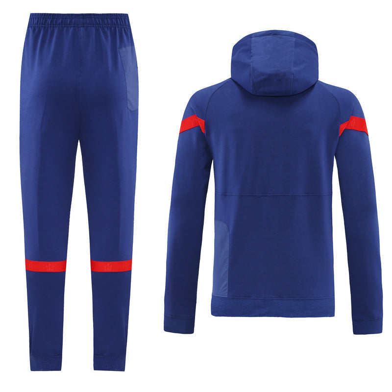 Atlántico Madrid 21/22 Hooded Full-Zip Hooded Tracksuit