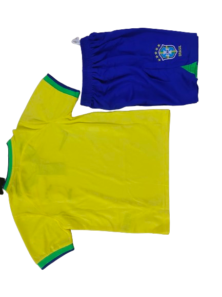 Brazil World Cup 22/23 Youth Home Full Kit