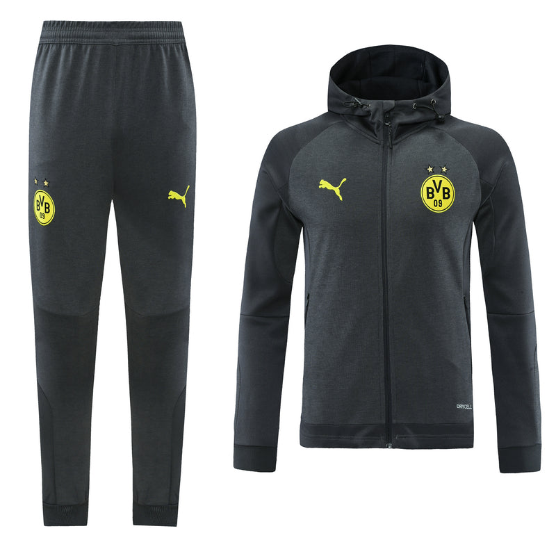 BVB 21/22 Hooded Full-Zip Hooded Tracksuit