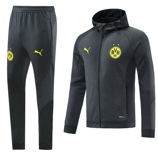 BVB 21/22 Hooded Full-Zip Hooded Tracksuit