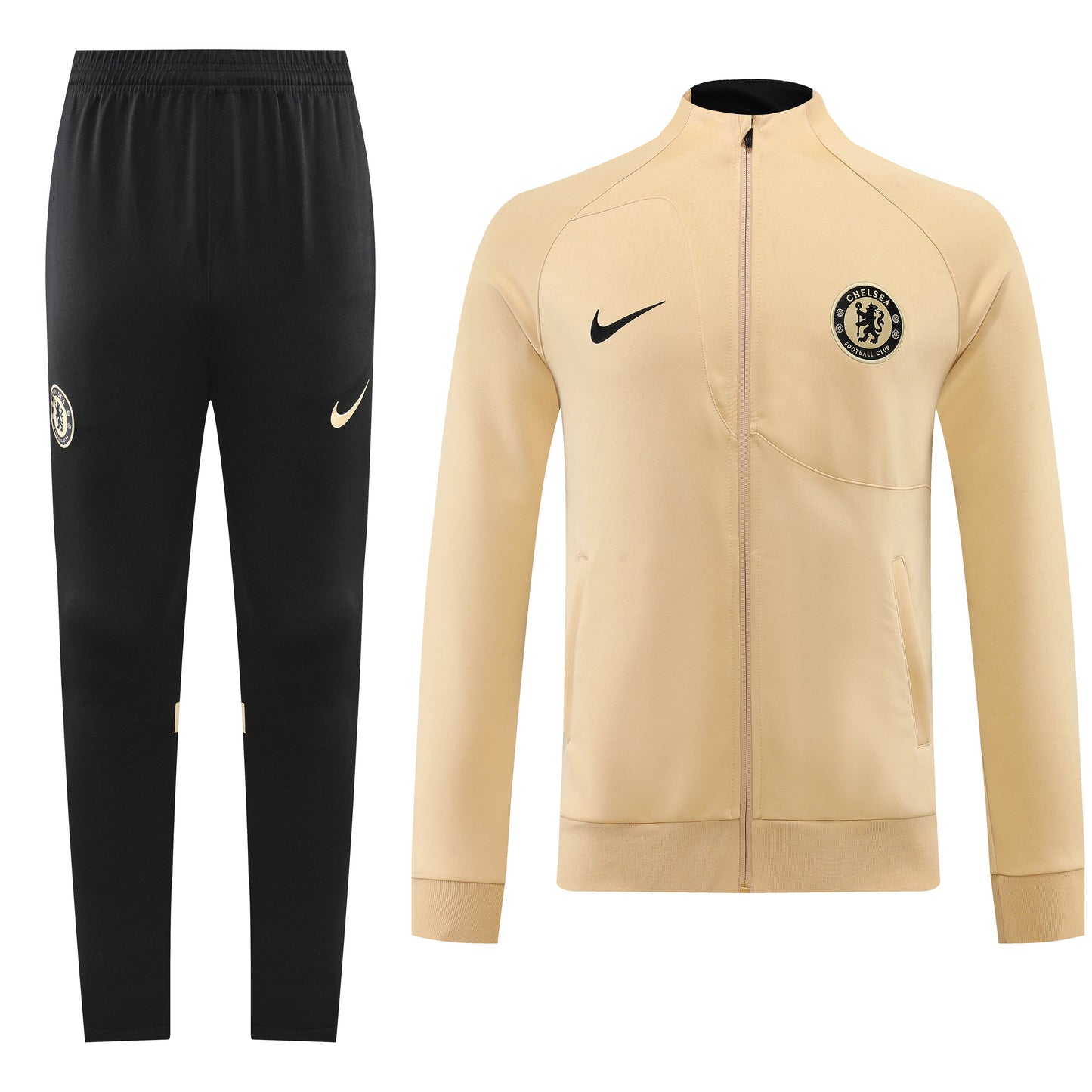 Chelsea 22/23 Full-Zip Tracksuit - Gold