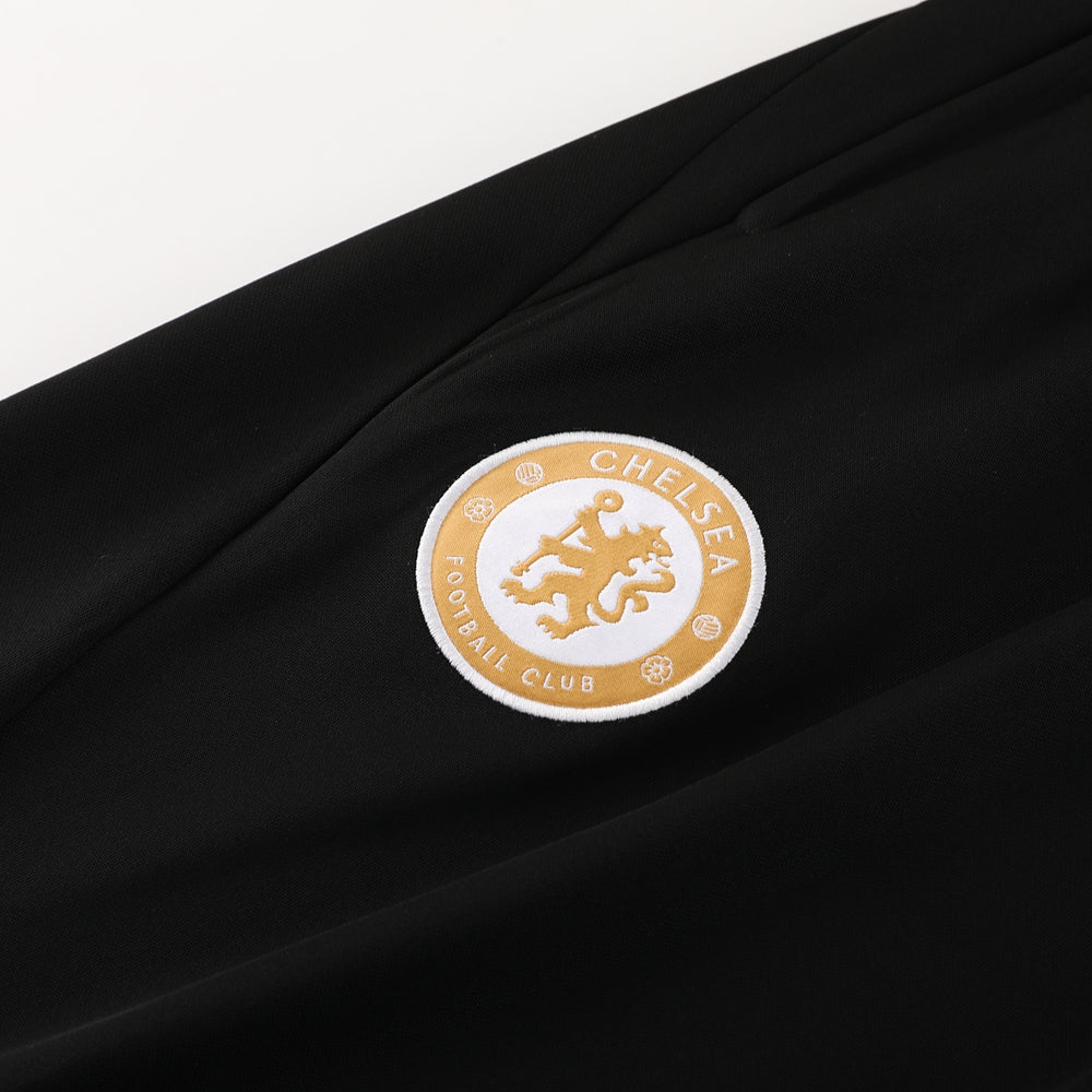 Chelsea 23/24 Half-Zip Tracksuit - Gold & Black