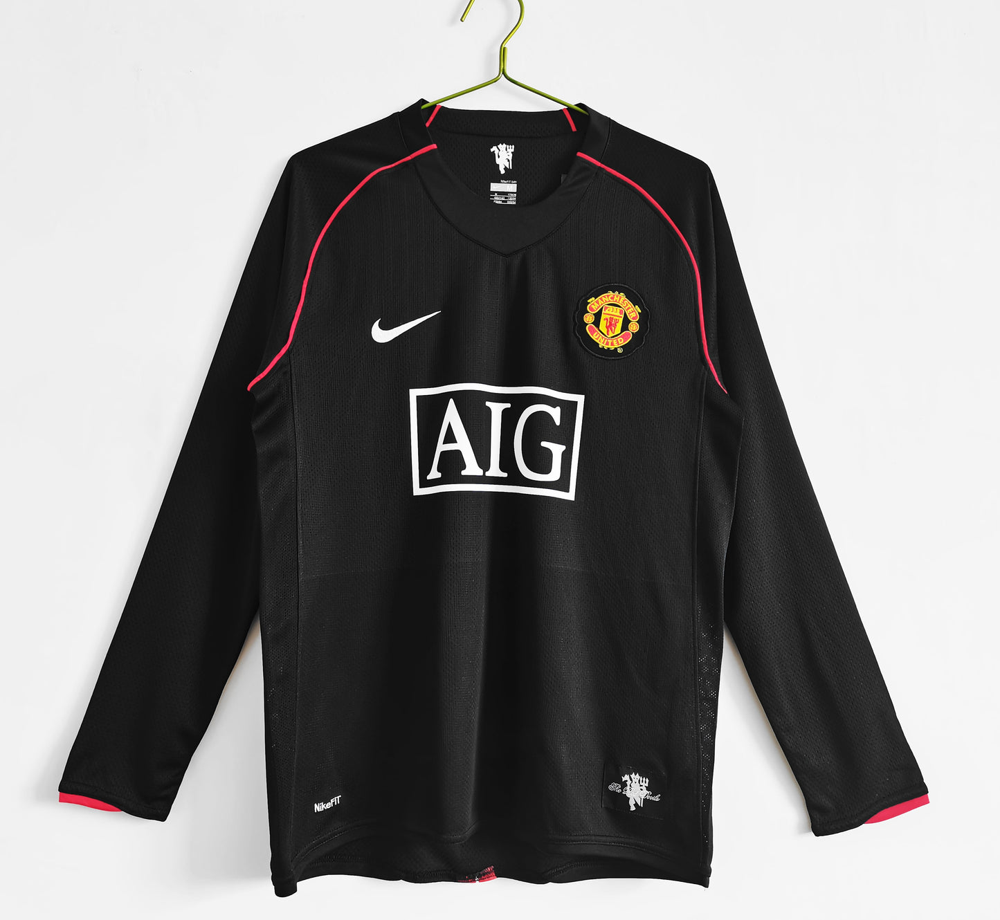 Manchester United Long Sleeves 07/08 Away Jersey