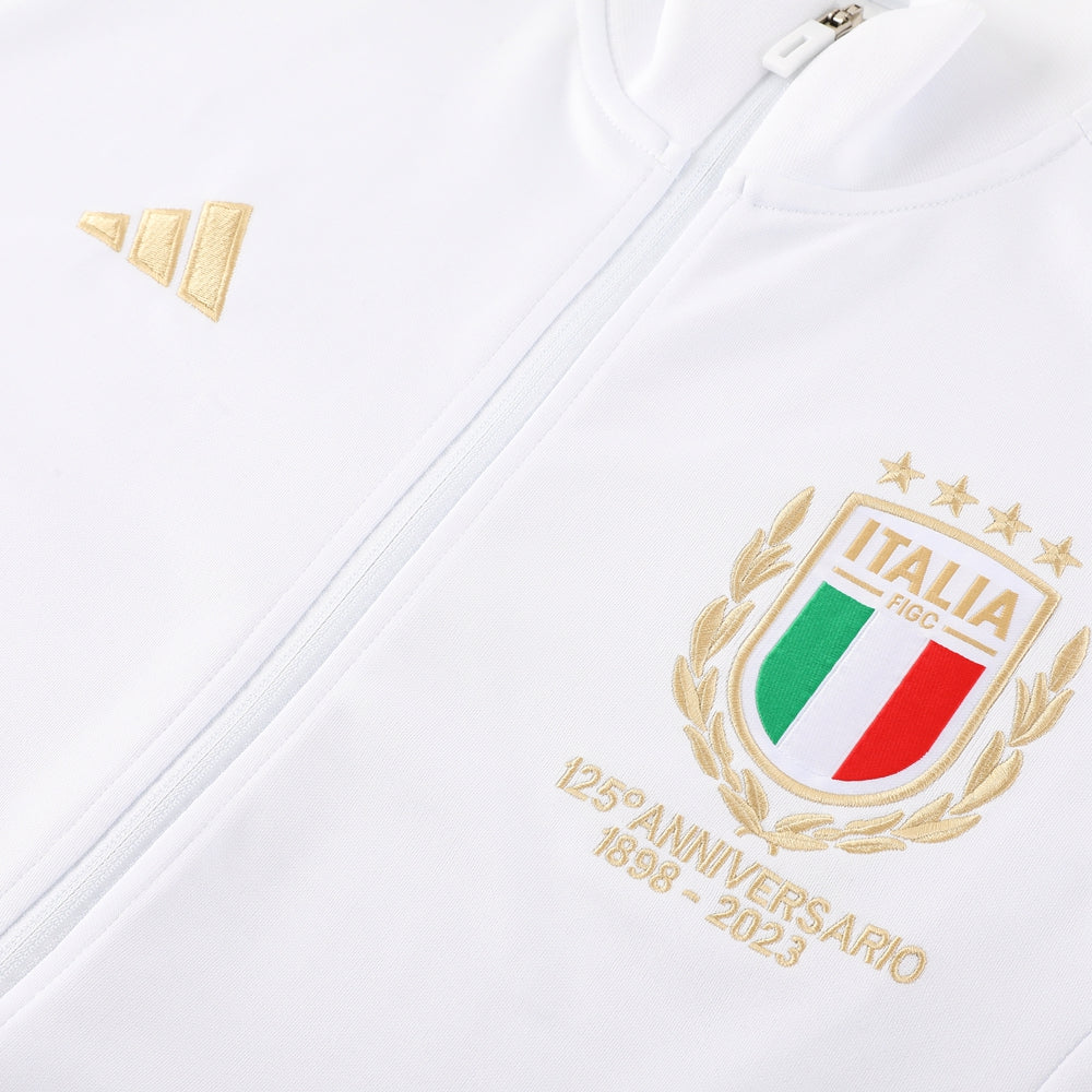 Italy 23/24 Full-Zip TrackSuit - White