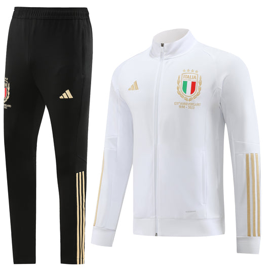 Italy 23/24 Full-Zip TrackSuit - White