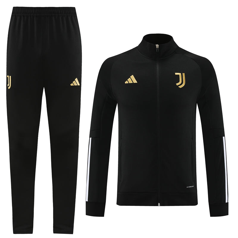 Juventus 23/24 Full-Zip TrackSuit - Black