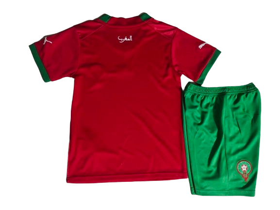 Morocco 2022 World Cup Youth Home Full Kit