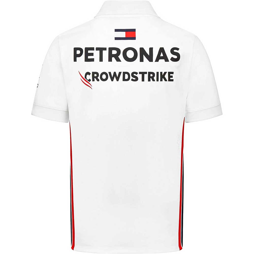 Mercedes AMG F1 2023 Men's Team Polo Shirt - White