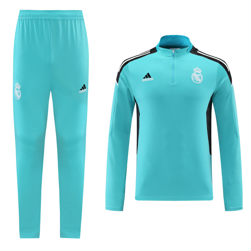 Real Madrid 21/22 Half-Zip Tracksuit