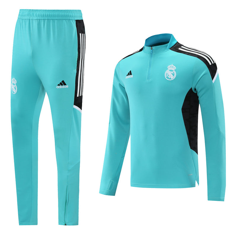 Real Madrid 21/22 Half-Zip Tracksuit