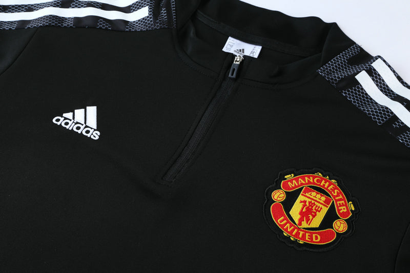 Manchester United 21/22 Half-Zip Tracksuit